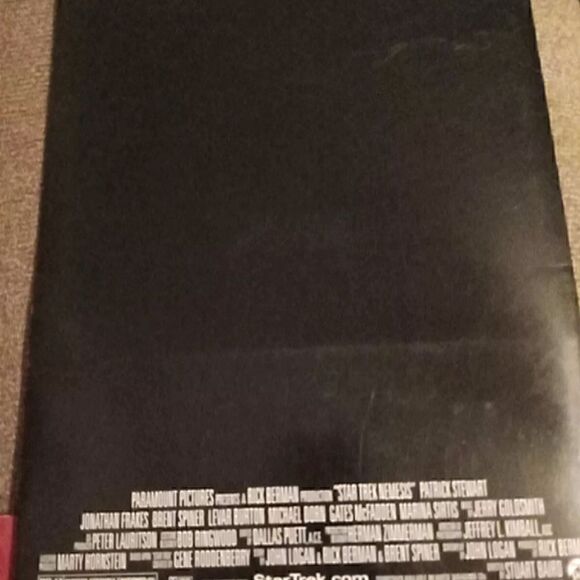 Star Trek Nemesis Handbook Of Production Information, letter of release date. - Picture 6 of 8
